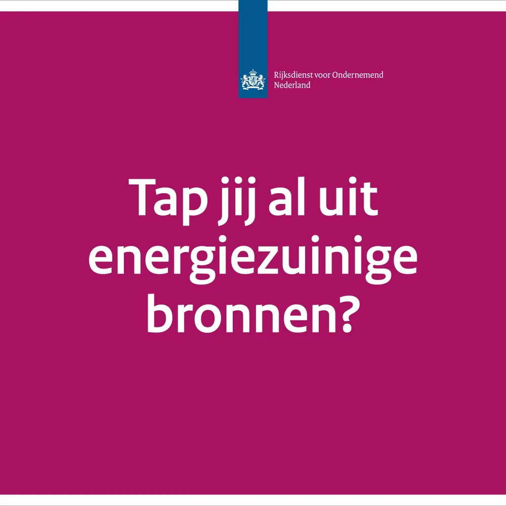 Campagne energiebesparingsplicht Tap jij al uit
