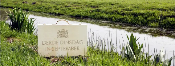 Prinsjesdag nieuws: koffer Miljoenennota