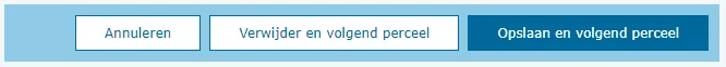 Landschapselementen stap 4 opslaan volgend perceel