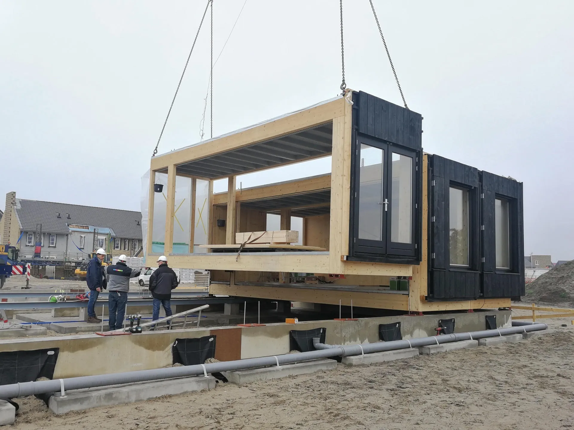 Houtskelet bouw / Circulair Bouwen