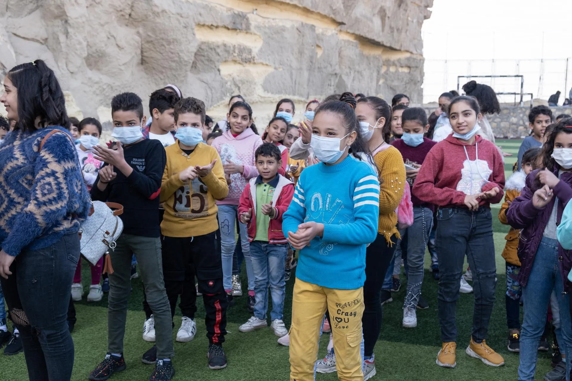 Kinderen in El Zabaleen