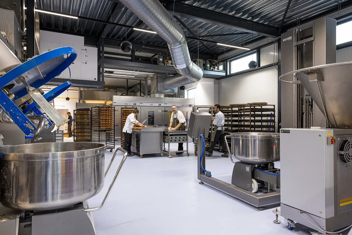 Bakkerij Schuld werkruimte