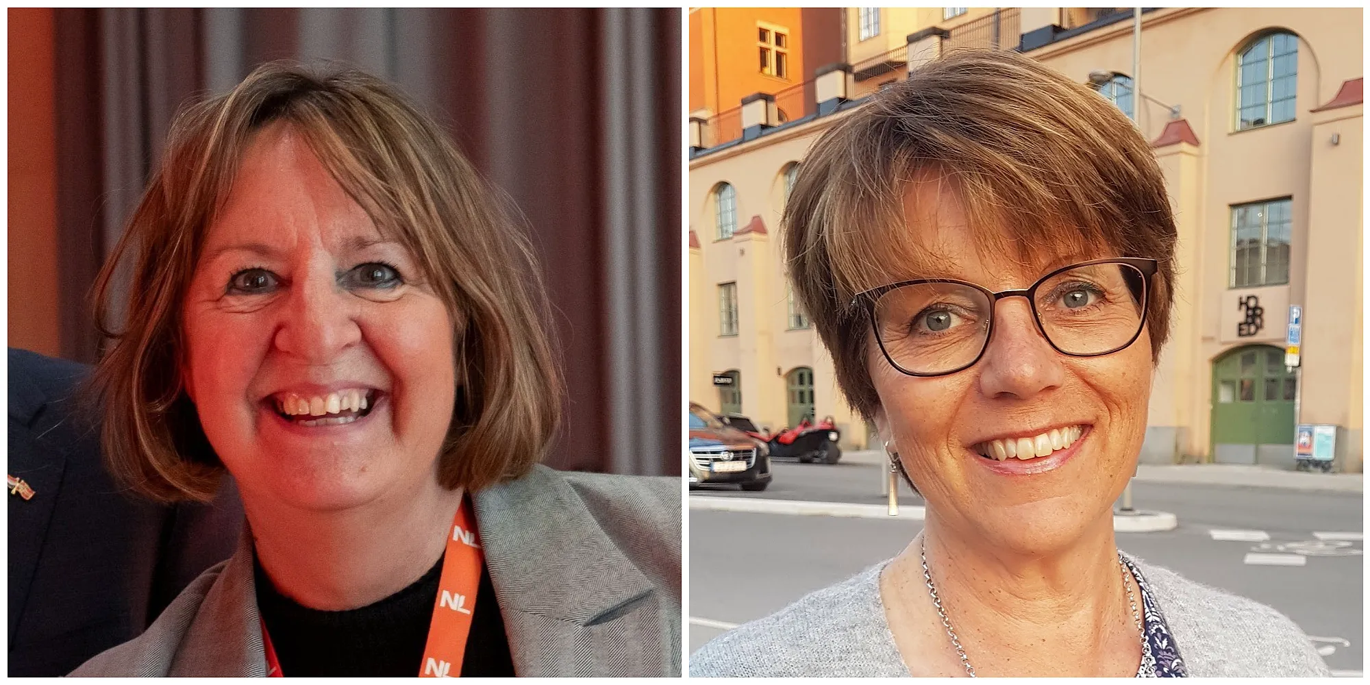 Els Berkers en Eva Blom - Nederlandse ambassade in Stockholm (eenmalig gebruik)