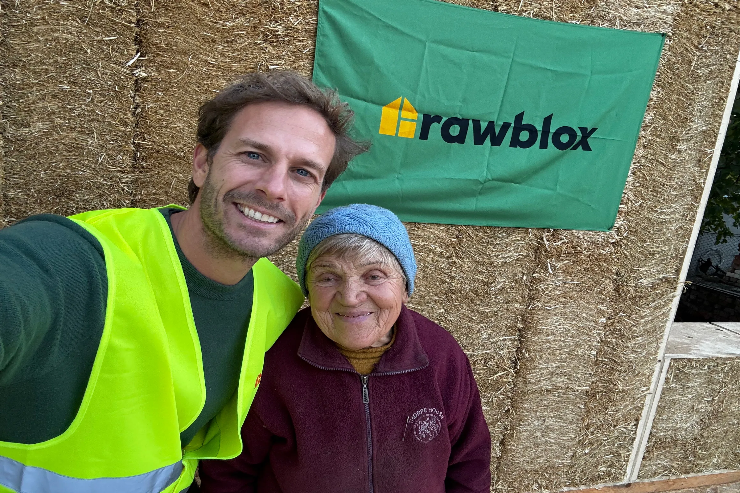Rawblox huizenbouwer Daan Hartge en Oekraïense vrouw
