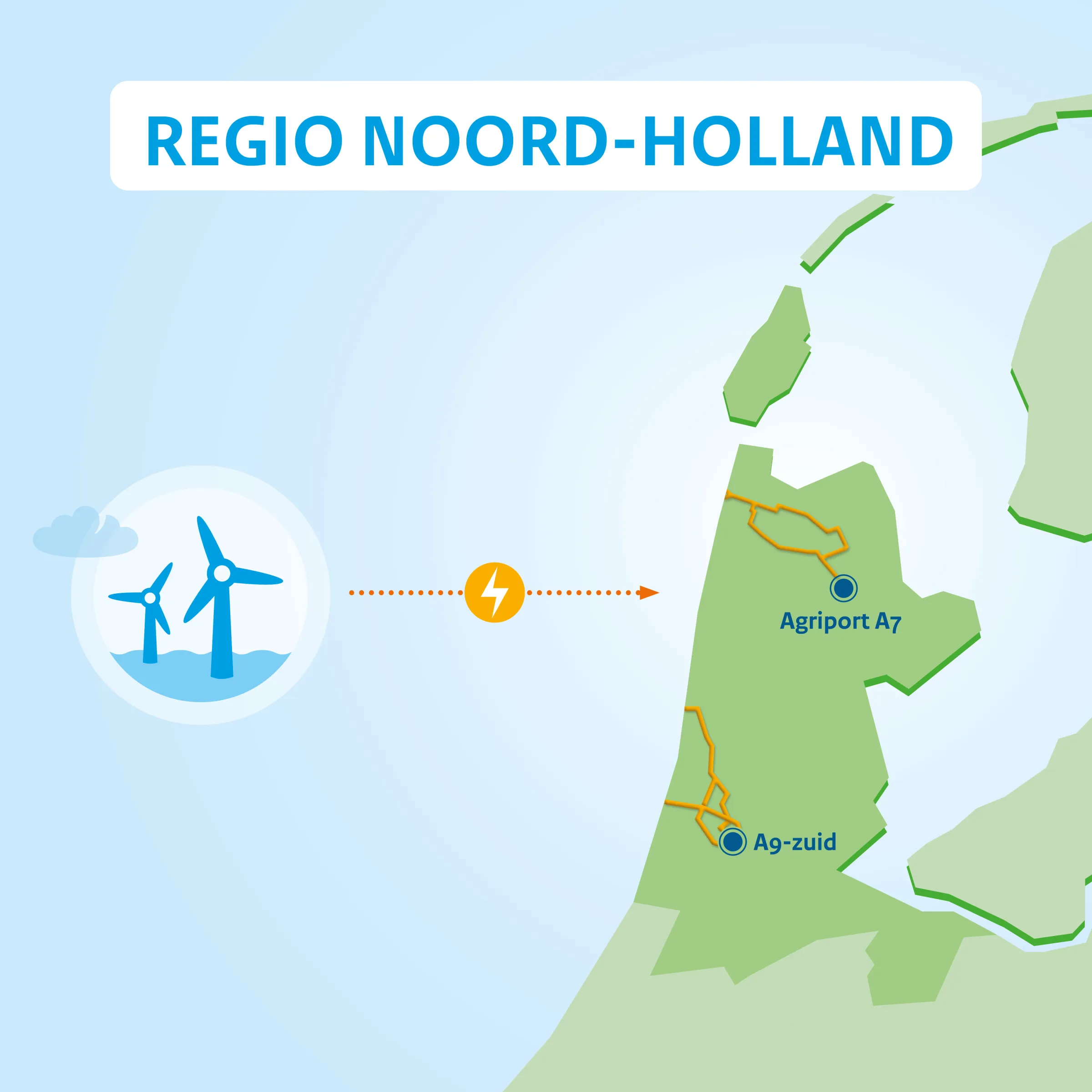 Kaart VAWOZ - Noord-Holland