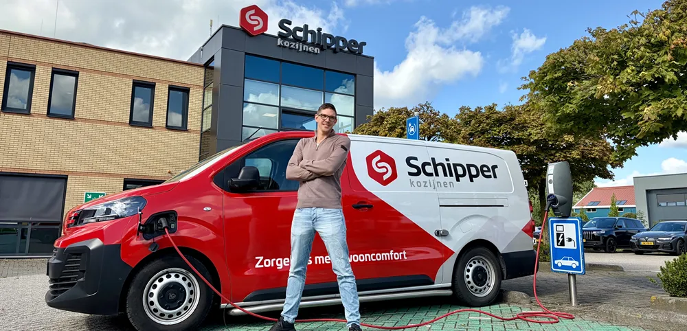 Elektrisch wagenpark Schipper - elektrisch rijden