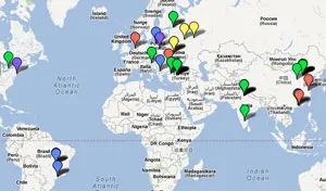G2G en K2K projecten gepresenteerd in GoogleMaps