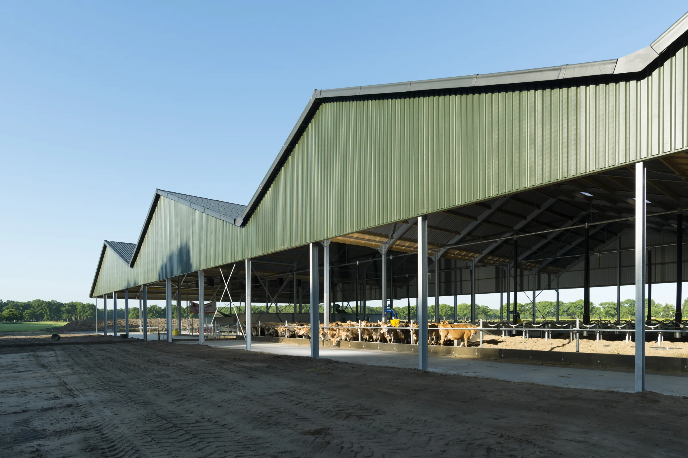 Innovatief stalsysteem kwatrijnstal