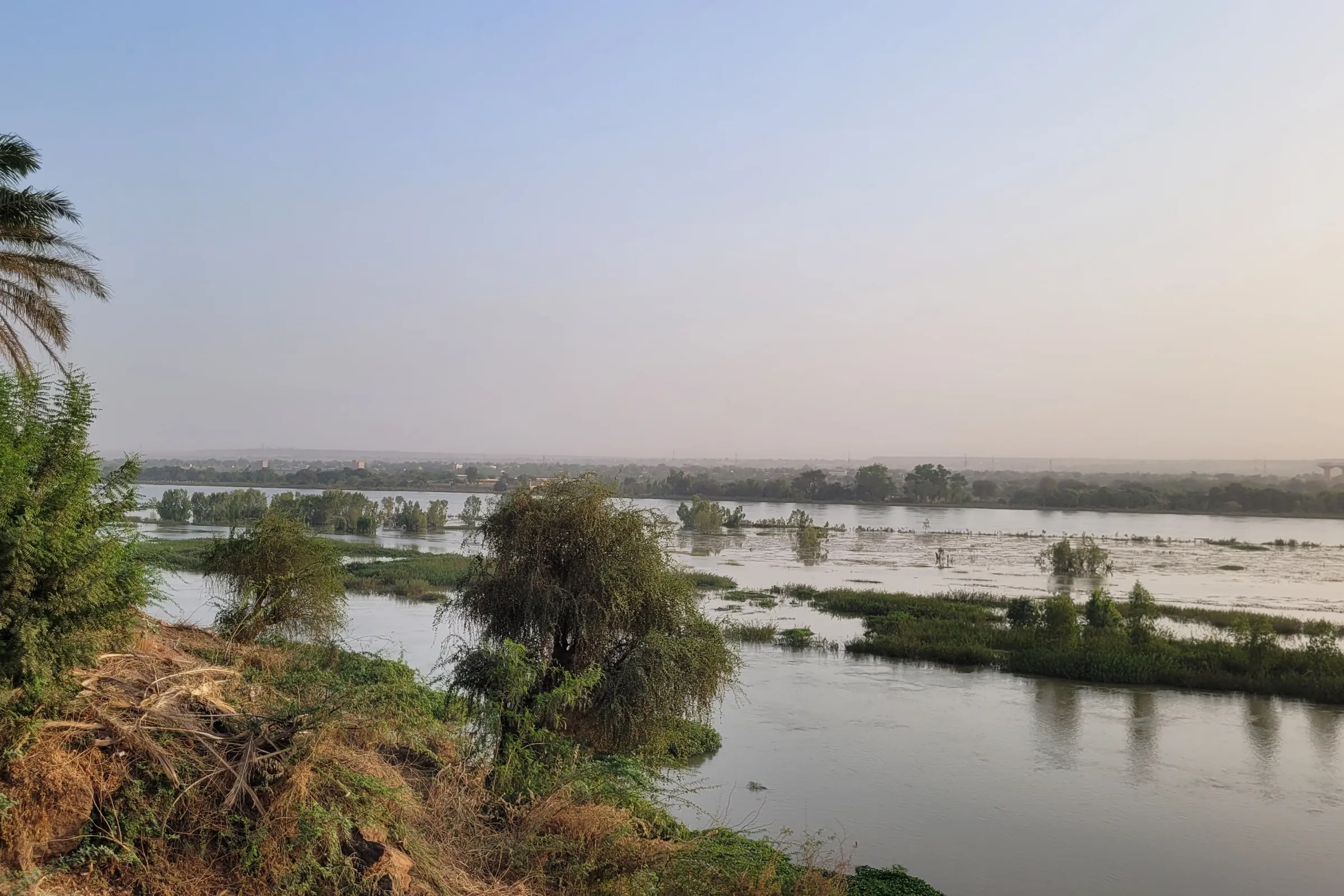 The Niger river in the Niger Valley