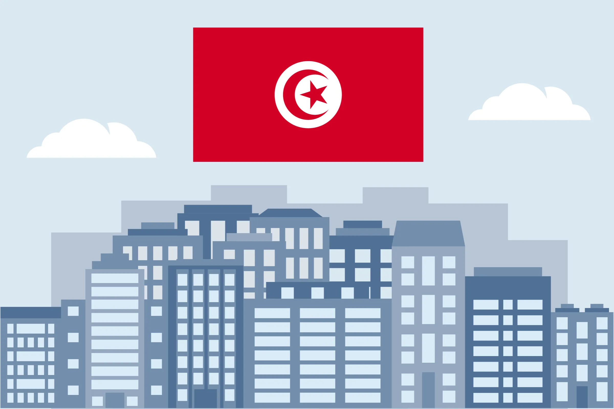 Markt verkennen Tunesië
