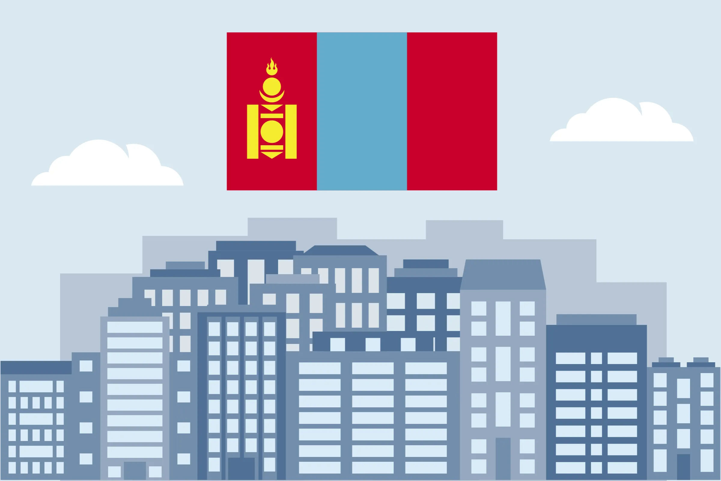 Markt verkennen Mongolië