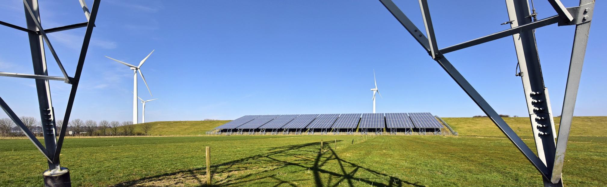 Ecopark zon en wind