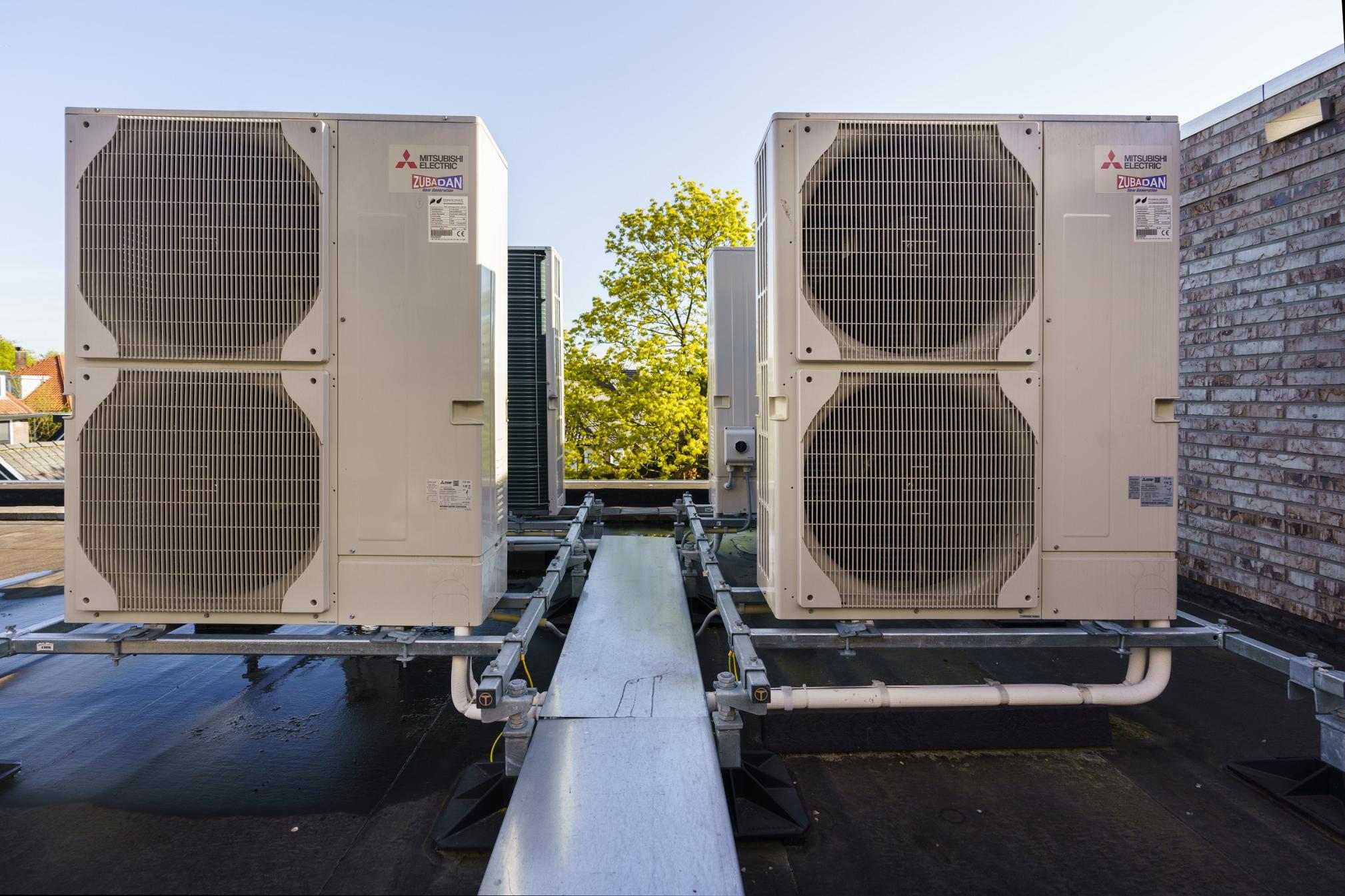 Warmtepompsystemen op dak