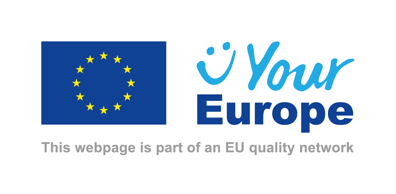 Logo EU/Your Europe - This webpage is part of an EU quality network