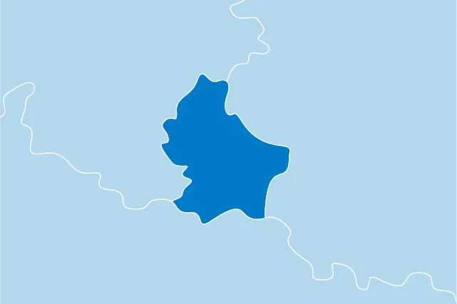 Kaart Luxemburg