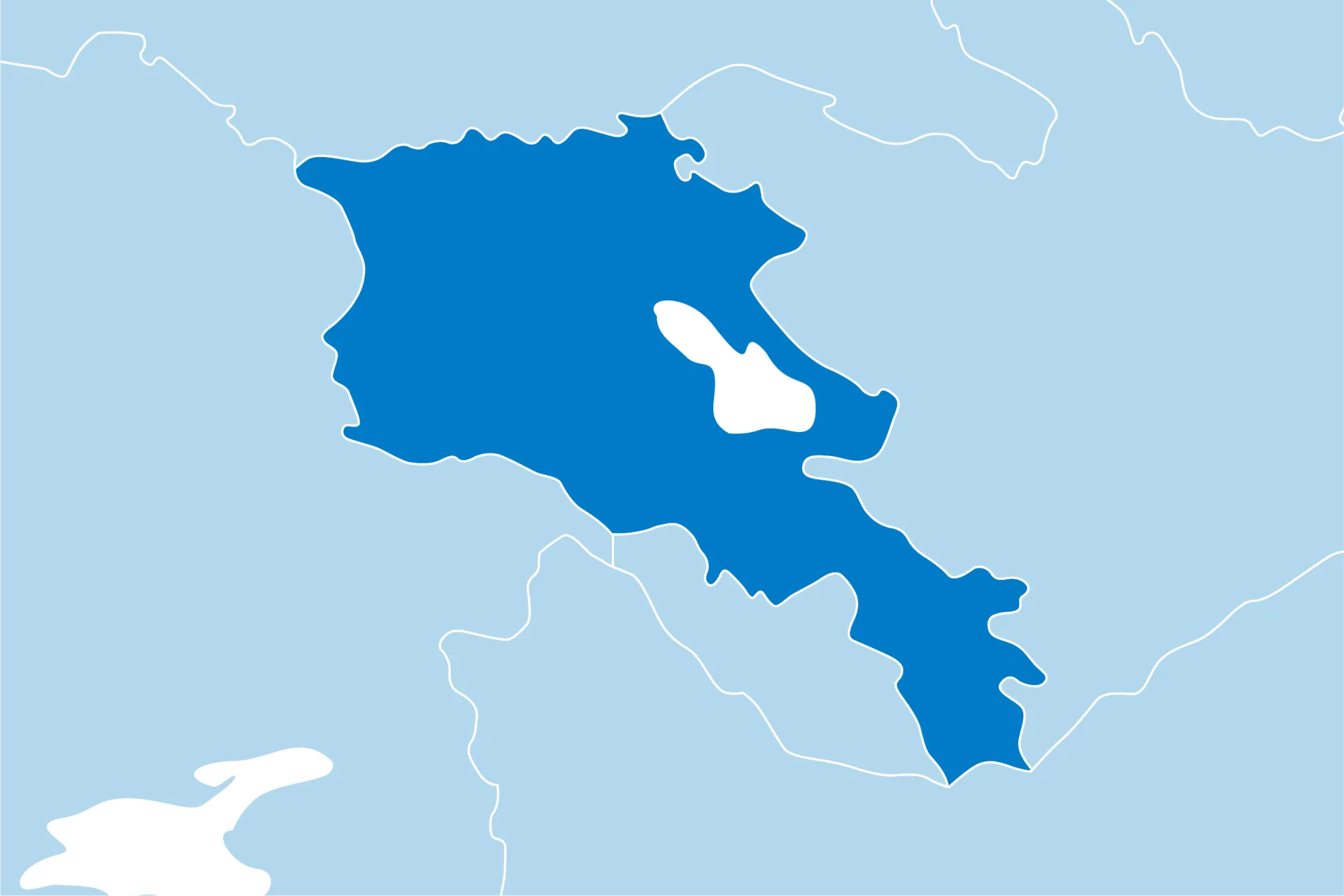 Kaart Armenië