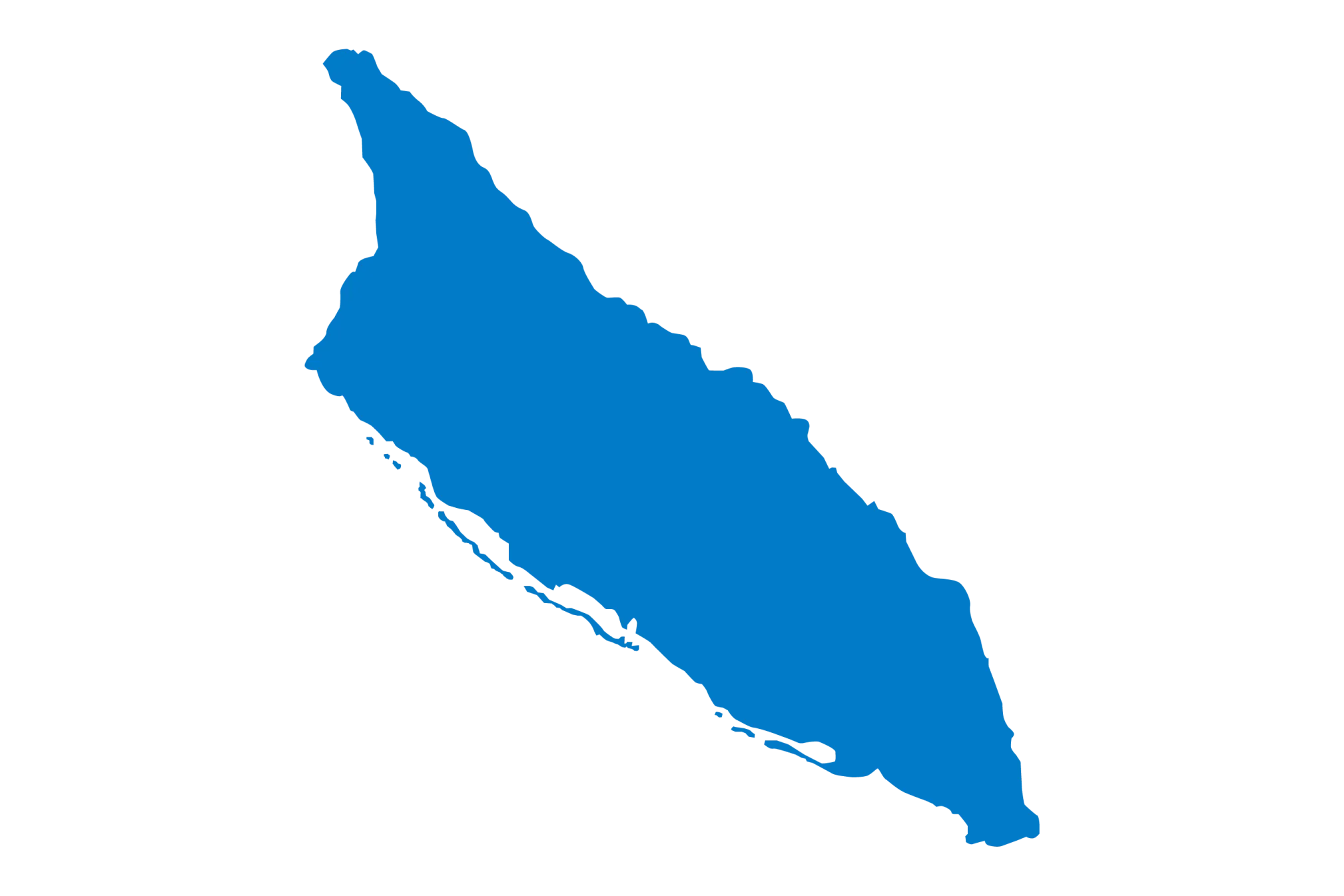 Kaart Aruba