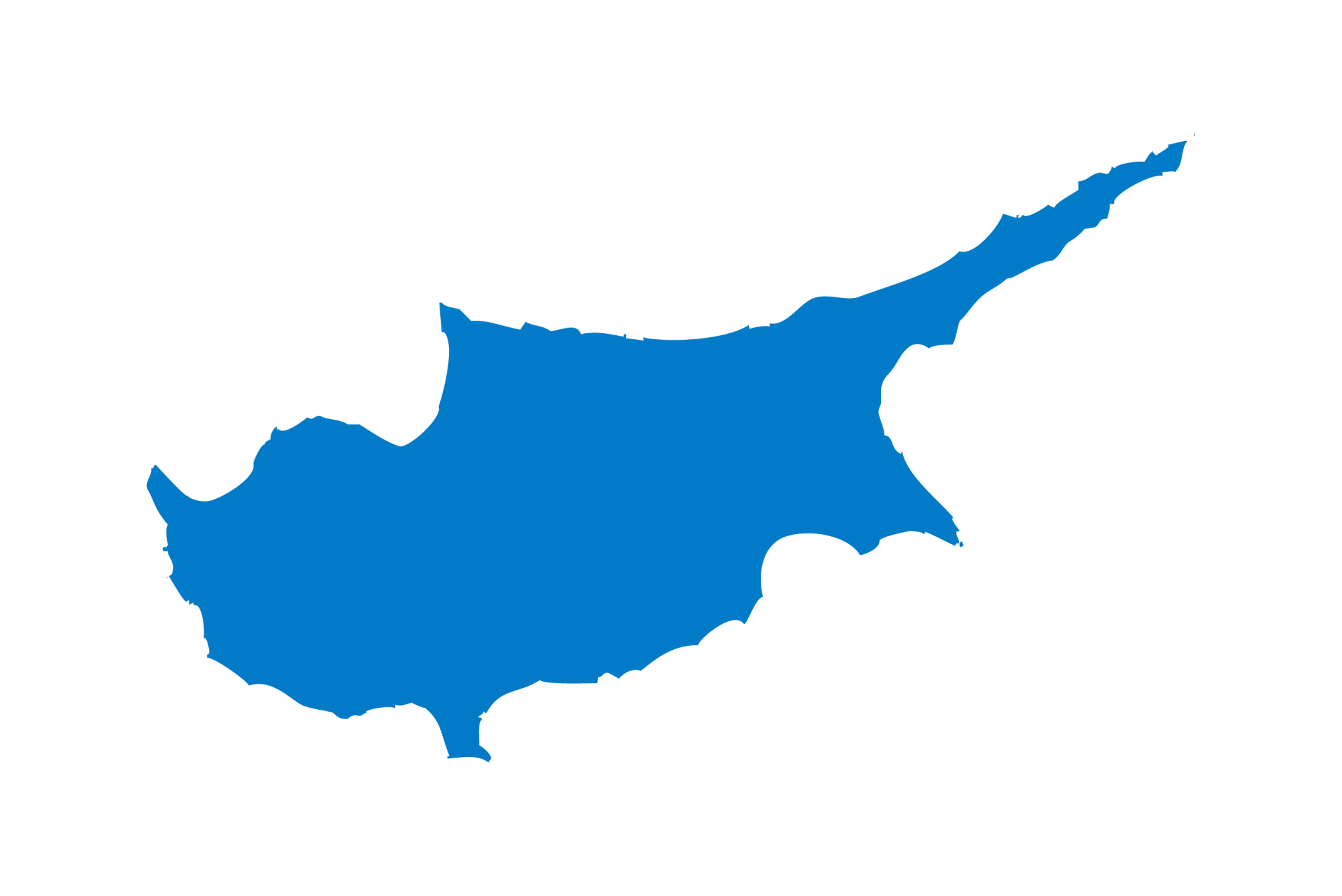 Kaart Cyprus