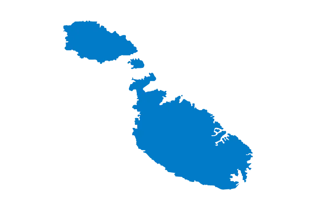Kaart Malta