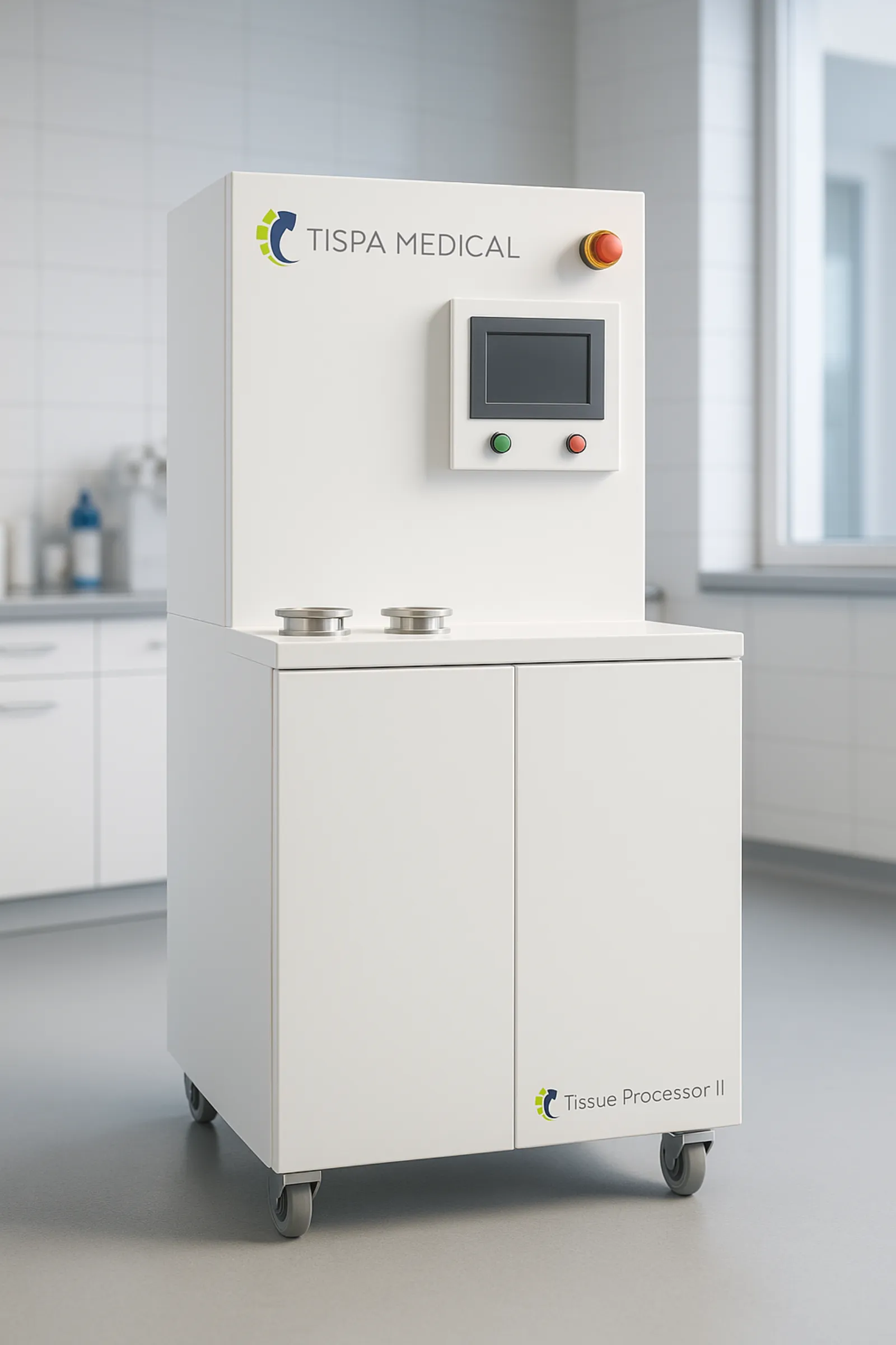 Weergave van de Tispa II machine