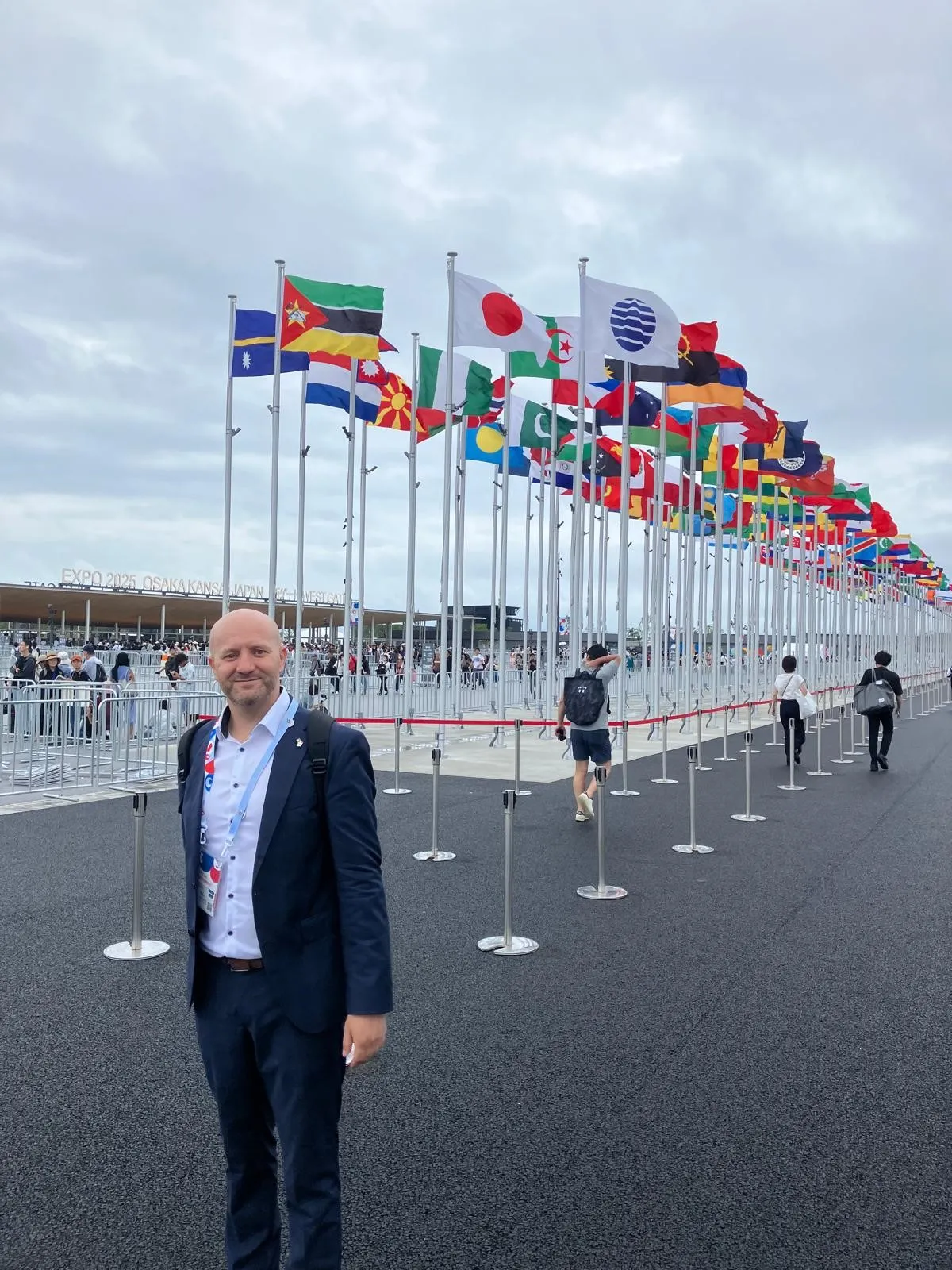 Kamal Afarmach op Expo 2025 Osaka