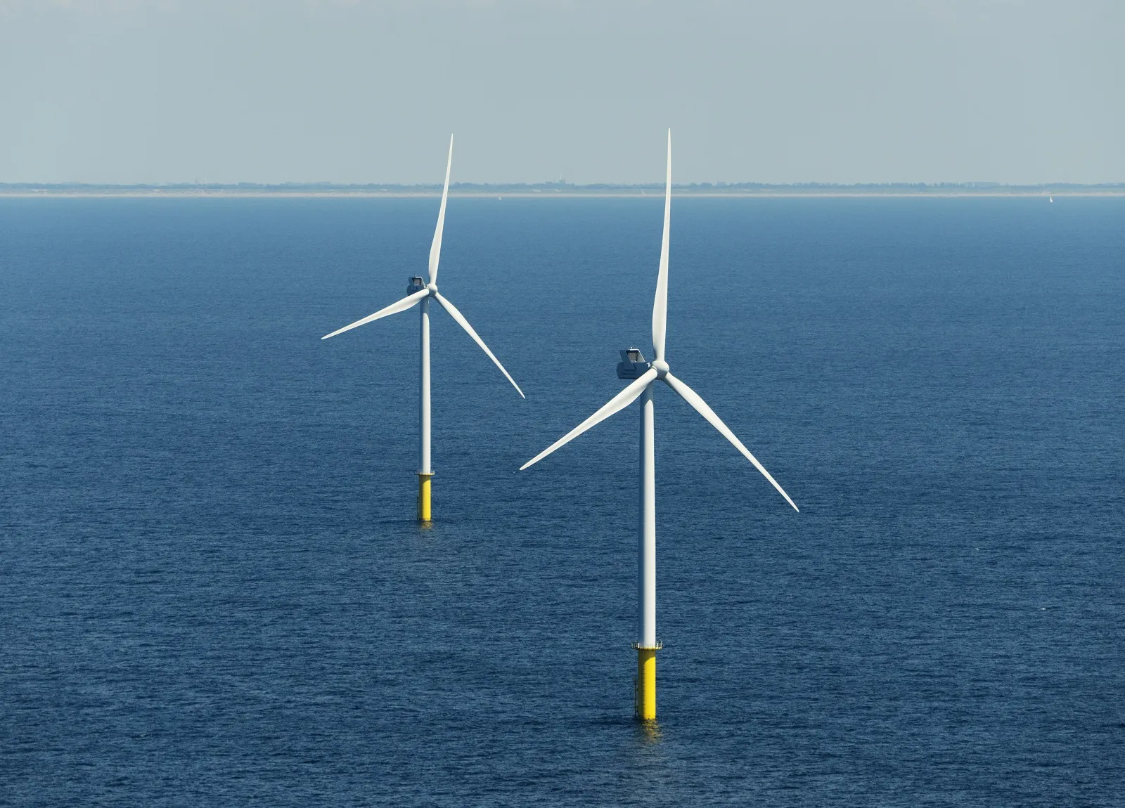 Windturbines op zee