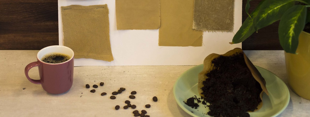 Koffiedik is een fantastisch alternatief voor textielverf" RVO.nl |